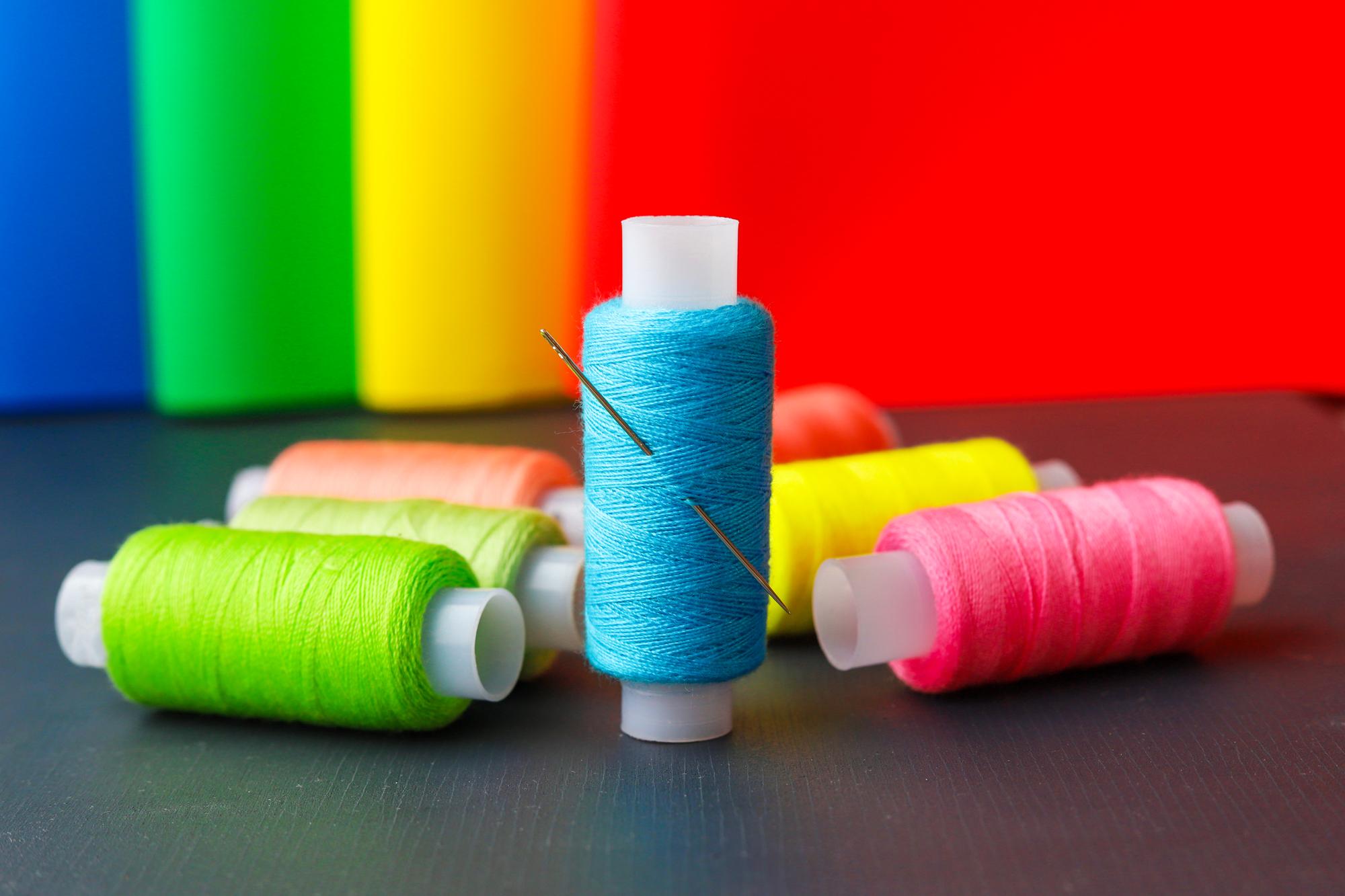 studio embroidery machine and threads